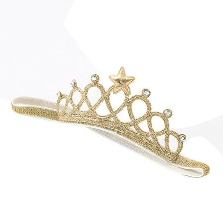 

Oaktree--Baby Girl Crown Headbands Toddler Princess Tiara Crown Headband Set Hair Accessories