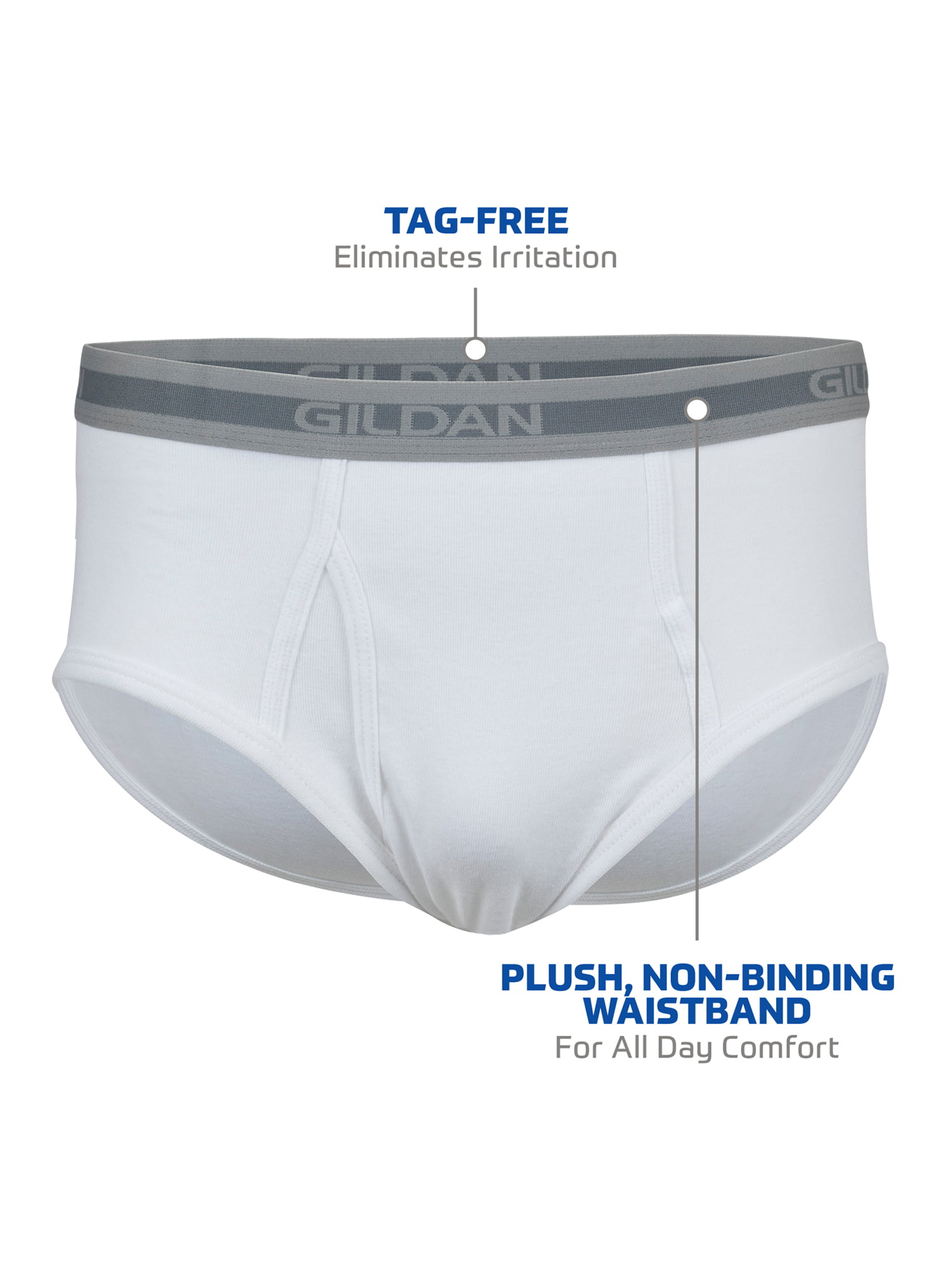 Gildan White Briefs (Tighty Whities) Multipack Unboxing and Review 