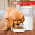 thumbnail image 6 of Energizer Smart Pet Feeder, Automatic Pet Feeder with 2K Video Camera & Two-Way Audio, White, 6 of 8