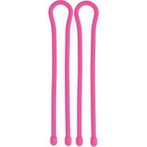 Nite Ize Gear Tie Neon Pink 18 Inch 2 Pack