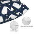 thumbnail image 3 of KLL Swan Pillow Covers Envelope Closure,Super Soft and Cozy Fuzzy Fleece Pillow Case Cover (No pillow core）, 3 of 5