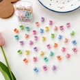 thumbnail image 4 of Yokua Colorful Butterfly Hair Claw Clip Ponytail Claw Barrettes Hair Adornment, 4 of 21