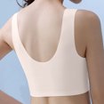 thumbnail image 3 of Hfnxid Women Bras Under $ 5.00,Women's Underwear One-Piece Color Contrast No Underwire Push-up Comfortable Buckle Comfortable Vest Bra, 3 of 5