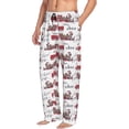 thumbnail image 6 of Rateoe Retro Train Pattern Men’s Ultra-Soft Comfy Pajama Lounge Pants Sleepwear,Comfortable Lounge Wear,lightweight Pajamas, Casual Home Wear-XX-Large, 6 of 6