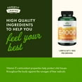 thumbnail image 5 of Swanson Vitamin E - Natural Vitamin Supplement Promoting Cardiovascular Health - Natural Formula Delivering Essential D-Alpha Tocopherols - (100 Softgels, 1000 IU Each), 5 of 8