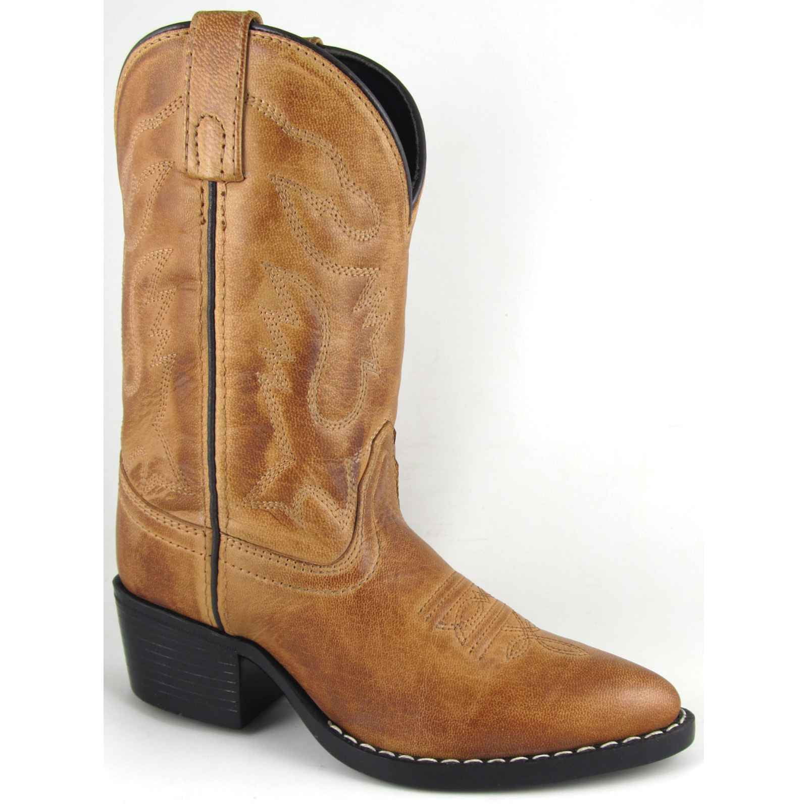 Smoky Mountain Kid's Dakota Bomber Tan Western Boots 3262 Smoky Mountain Kid's Dakota Bomber Tan Western Boots 3262