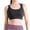 Black, variant on Uaswgudfs Women's High Impact Wireless Padded Sports Bra Racerback Breathable Gym Workout Yoga Activewear Black 2XL
