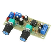 Single Supply Low Pass Filter Board, 22Hz-300Hz Subwoofer Preamp Board Mono Output Brass Terminals  For Audios