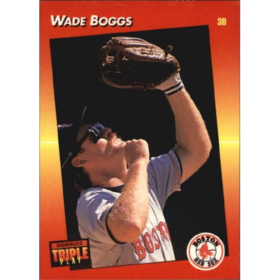 1992 Triple Play #211 Wade Boggs MLB Baseball Trading Card