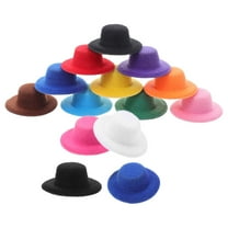 DINHEAROM Miniature Top Hats Colorful 16Pcs