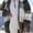 A ArmyGreen, variant on Womens Winter Fuzzy Fleece Jacket Hooded Color Block Patchwork Cardigan Coats Outerwear with Pockets