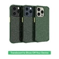 thumbnail image 6 of onn Sparkle Phone Case for iPhone 15 Pro - Green with Gold Glitter, 6 of 6