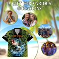 thumbnail image 6 of Netecom Fishing Bass Hawaiian Shirt for Men, Button Down Summer Beach Short Sleeve, S-5XL, 6 of 6