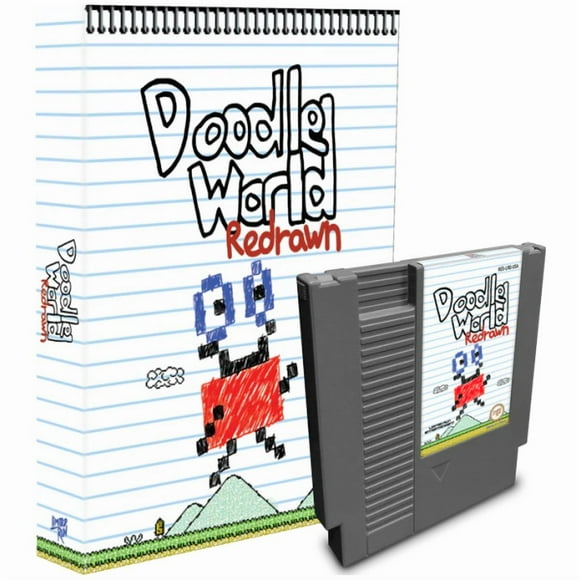 Doodle World Redrawn (Limited Run Games) (NES)