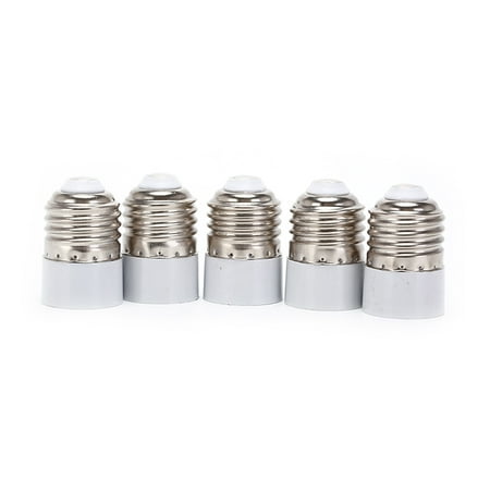 

5Pcs/lot E27 to E14 lamp Holder Converter Socket light Bulb Base type Adapter
