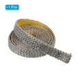 thumbnail image 3 of Junta de Estufa de Madera Uxcell 11/16" x 3/16" x 79" Sello de Cuerda de Fibra Cerámica Gris, 3 of 6