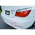 thumbnail image 4 of Unpainted/Primed Rear Bumper Tow Hook Cap Cover Replacement For BMW 2008-2010 LCI/Facelift E60/E61 528i 535i 550i Standard Bumper, 4 of 8
