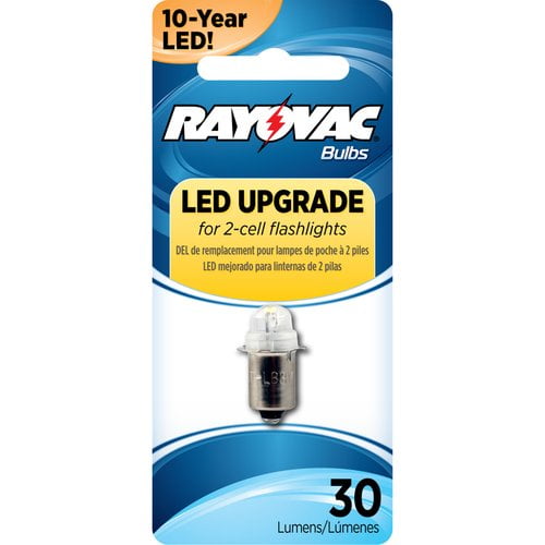Rayovac 3V LED Replacement Bulb for 2 Cell Flashlights + 30% Off!