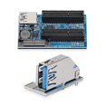 thumbnail image 3 of Extensor PCI-E Riser 1X a 4X Tarjeta adaptadora PCI E USB3.0 Riser GPU para ETH BTC,30CM, 3 of 5