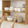 thumbnail image 2 of Retractable Kitchen Cupboard Organizer - Space-Saving Closet Rack, Wardrobe Makeup Cabinet Holder, Storage Shelf, 2 of 5