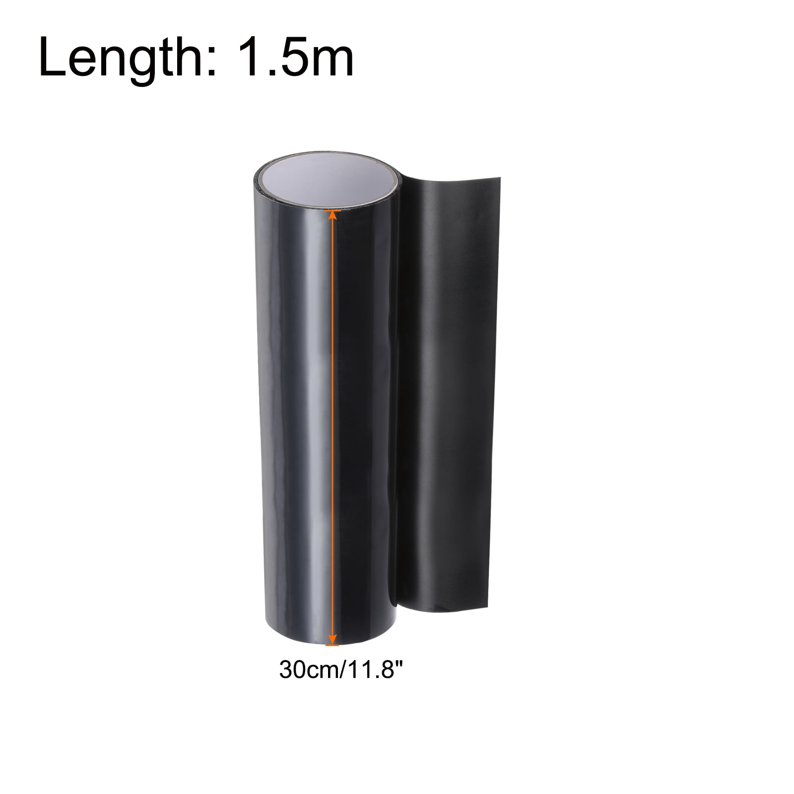 Uxcell Waterproof Patch Seal Tape 12"x5' Leak Repair Tape for Plastic Bucket/Basin Hoses Duct Pipes, Black