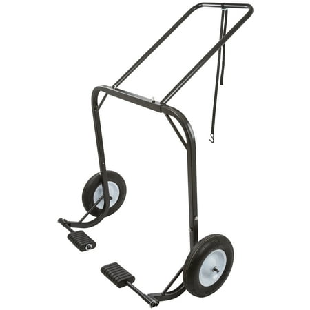 - Snowmobile Dolly Cart, Hoist & Lift with Large Pneumatic Wheels