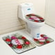 thumbnail image 2 of Juego de 3 alfombrillas de baño para el día de San Valentín, alfombrilla absorbente y antideslizante, 2 of 6