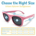thumbnail image 4 of Jan & Jul Polarized Sunglasses for Baby Girl Boy, Non-Breakable (S: 6 Months -2 Years, Minty Green), 4 of 7