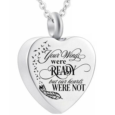 your wings were ready necklace