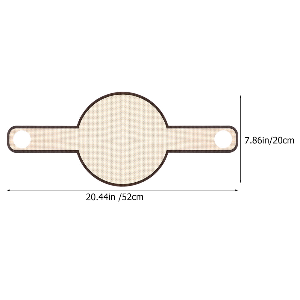 FONDOTIN Multi Purpose Baking Mat Heat Resistant Baking Mat Assorted Color 2Pcs for Oven