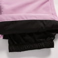 thumbnail image 3 of Ski Pants Men Waterproof Warm Outdoor Bib Insulated Ripstop Veneer Cargo Hiking Pants Women Snow Pants Pink XXL, 3 of 7