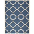 thumbnail image 1 of Safavieh Courtyard Navy Indoor Outdoor Rug - 8' x 11', 1 of 4