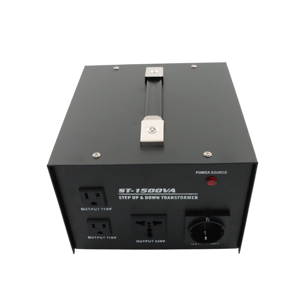 LABLT 1500W Voltage Converter Transformer 220V to 110V 110V to 220V Step Up/ Down USA