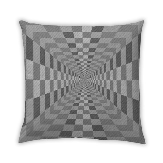 Ahgly Company Indoor Square Contemporary Throw Pillow, 18 inch by 18 inch
