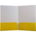 thumbnail image 3 of JAM Paper 9 x 12 Corrugated Fluted Folders, Yellow, pack of 100, 3 of 4