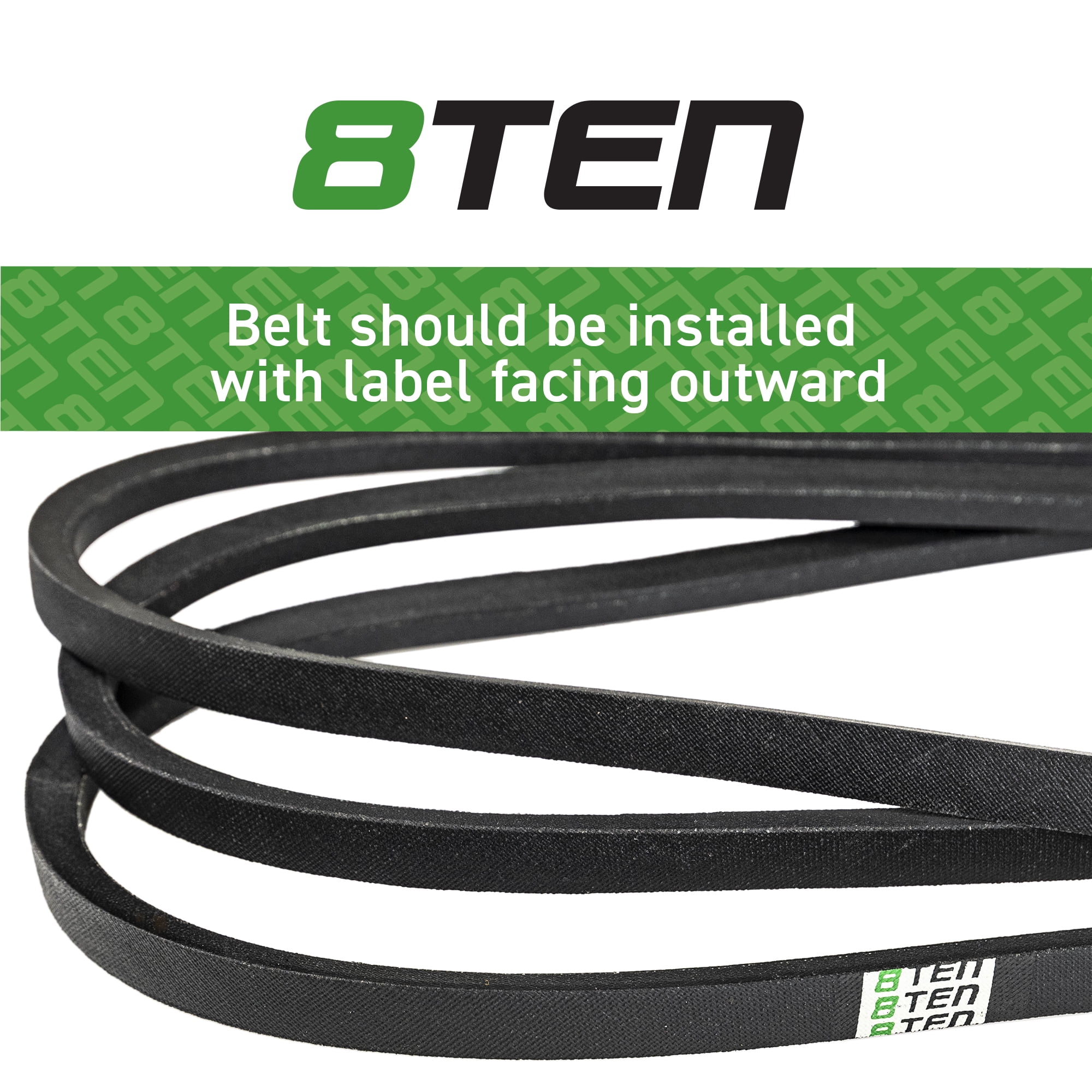 8TEN Deck Belt for Husqvarna EZ4824 RZ4824 WH4817 Z4822 539109243 48 inch 810-CBL2284T