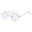 WHITE, variant on New Spring Arrivals!Toonshare Polarized Women Men Vintage Retro Glasses Unisex Rhombus Frame Sunglasses Eyewear