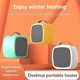 thumbnail image 3 of Space Heater, Battery Powered Compact Electric Mini Fan Winter Electric With Thermostat High Output, 3 of 4