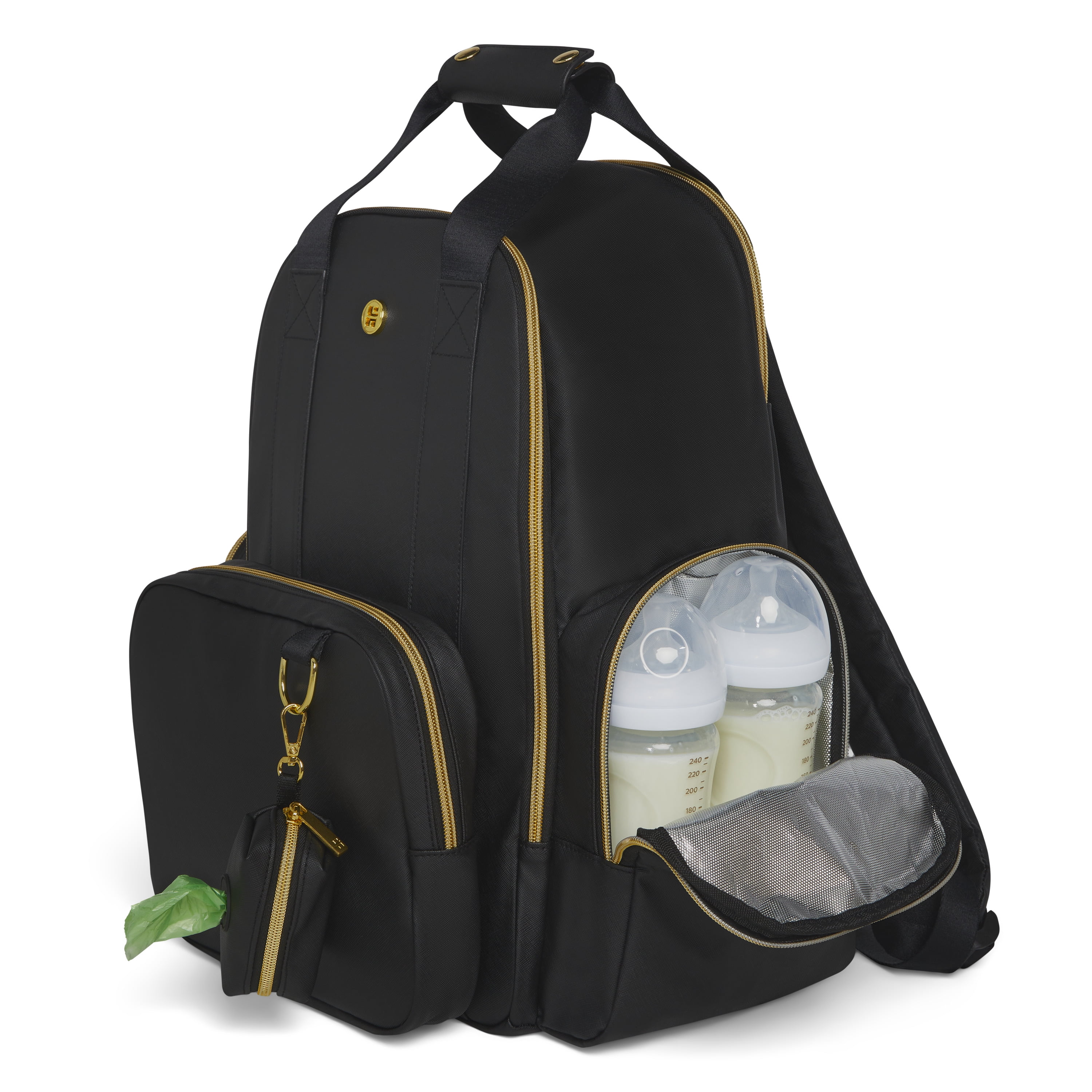 Huggies Sunshine Pack Diaper Bag, Black