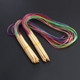 thumbnail image 4 of MasteelfCA 18pcs 100cm Circular Knitting Needles Set Professional Colorful Tube Circular Knitting Crochet Needles, 4 of 7