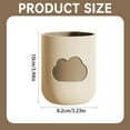 thumbnail image 3 of Clearance Glass&Bottle under $6 Simple Cloud Mouthwash Cup Home Brushing Cup Creative Cute Couple Mouthwash Cup, 3 of 8