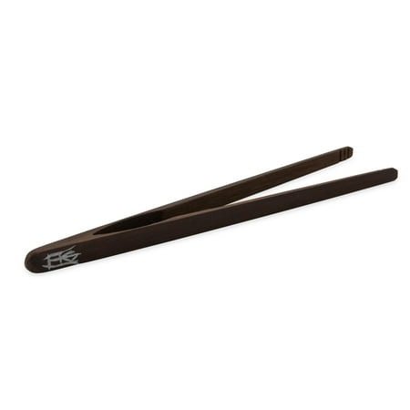 Dark Brown Bamboo - Bamboo Garnish Tongs - 7.75