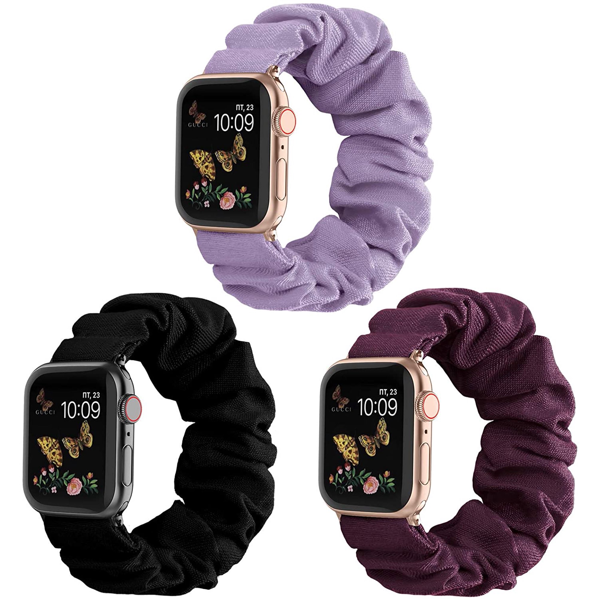 Apple watch series 3 38mm scrunchie band Clearance