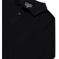 thumbnail image 2 of INGEAR Boys Long Sleeve Polo Shirt 2-Pack, Black, S, 2 of 6
