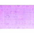 thumbnail image 1 of Ahgly Company Indoor Rectangle Oriental Purple Traditional Area Rugs, 7' x 9', 1 of 4