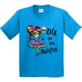 thumbnail image 3 of Inktastic DÃ­a De Los Muertos Girl with Skull Balloon Youth T-Shirt, 3 of 5