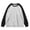 Black, variant on TKKCS Mens Raglan Crew Neck Sweatshirt Long Sleeve Cotton Blend Color Block Loose Fit Casual Pullover Black L