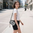 thumbnail image 5 of FORMRS Mini Crossbody Bag for Women Adjustable Shoulder Rope Travel Casual Phone Purse, Dark Sharks, 5 of 7