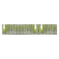 thumbnail image 3 of BSDHOME Spring Brich Green LeaveTable Runner Home Decor 14x72 Inch,Brich Forest Table Cloth Runner for Wedding Party Banquet Decoration, 3 of 5