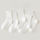 thumbnail image 1 of Cotton Solid Color Baby Socks for Boys and Girls, Lightweight Flexible Newborn to Toddler Socks for Daily Wear, 1 of 3